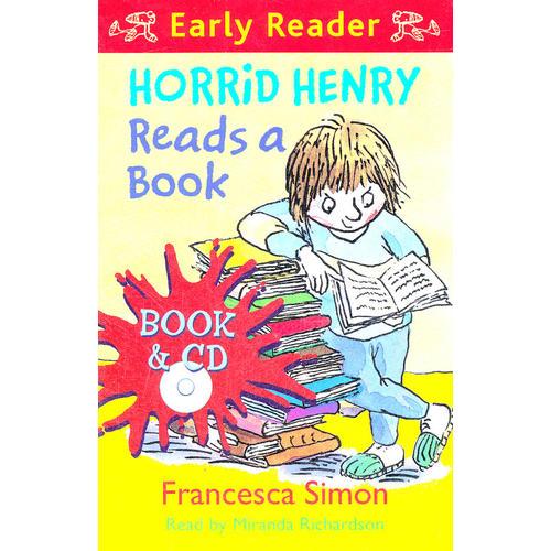Horrid Henry Reads a Book （Orion Early Reader, Book/CD） 淘气包亨利-淘气包亨利读书（书+CD） 