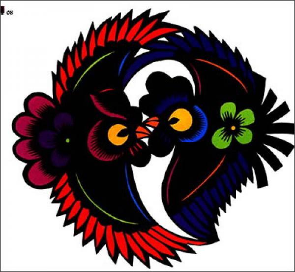 新民俗剪纸吉祥语系列：吉祥如意