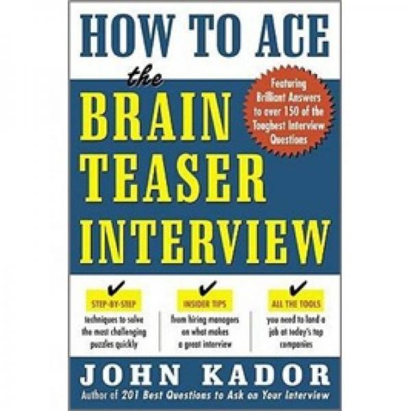 How To Ace The Brainteaser Interview