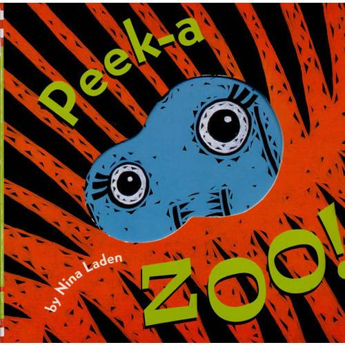 Peek-a-Zoo宝宝的躲猫猫游戏书:猜猜动物园(卡板书）