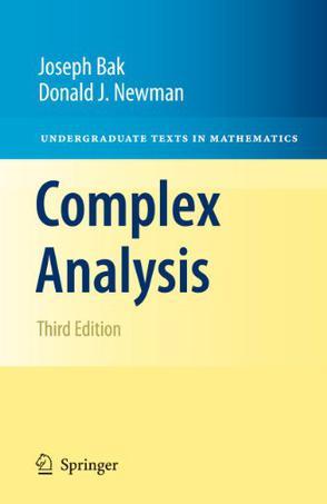 Complex Analysis (Undergraduate Texts in Mathematics)