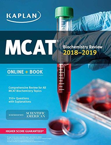 MCAT Biochemistry Review Online + Book
