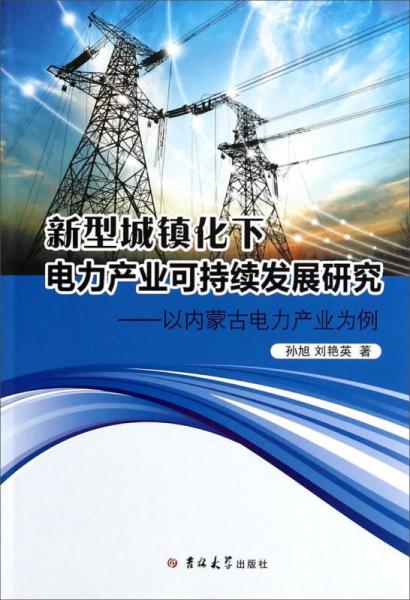 新型城鎮(zhèn)化下電力產(chǎn)業(yè)可持續(xù)發(fā)展研究 : 