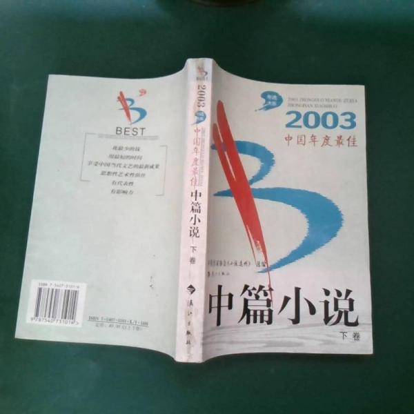 2003中国年度最佳中篇小说