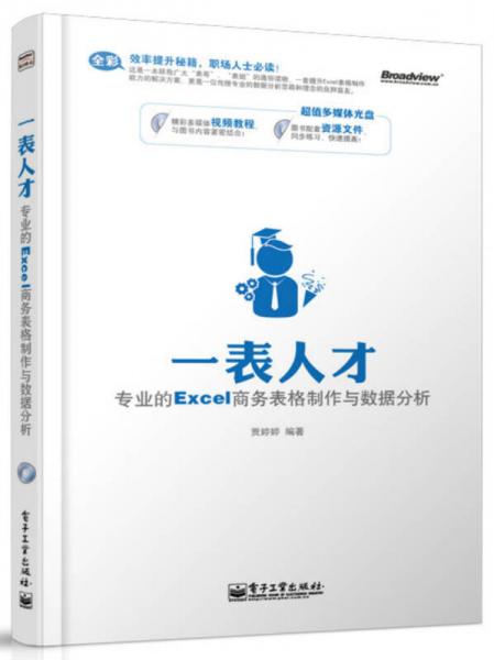 一表人才：专业的Excel商务表格制作与数据分析 