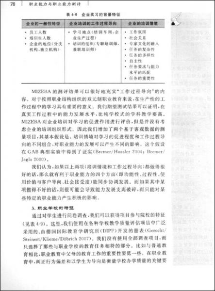 职业能力与职业能力测评：KOMET理论基础与方案
