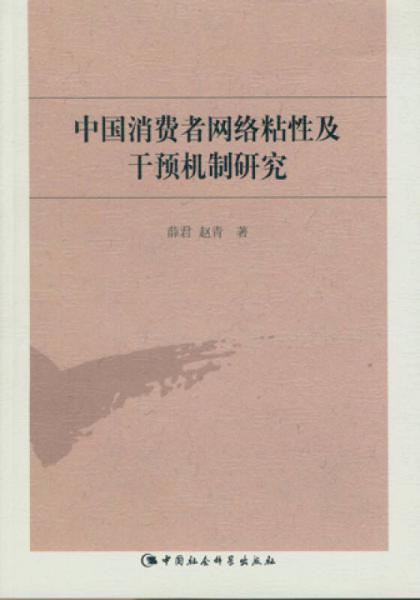 中国消费者网络粘性及干预机制研究