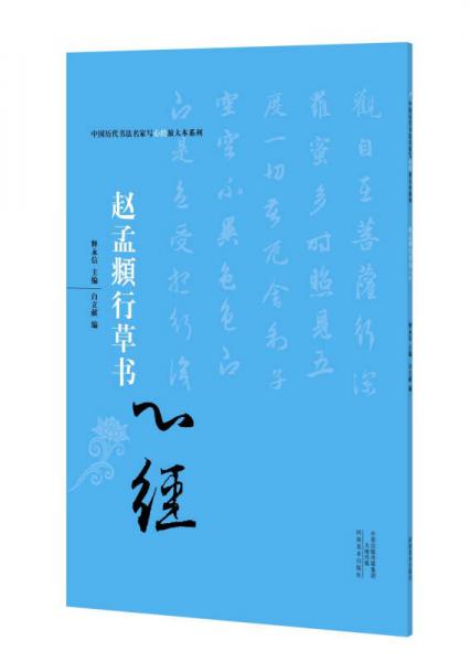 中国历代书法名家写心经放大本系列 赵孟頫行草书《心经》
