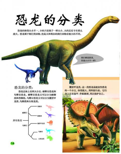 恐龙百科全书/少儿科普百科读本 中小学课外百科全书系列丛书