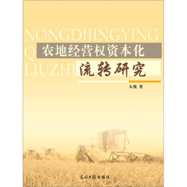 农地经营权资本化流转研究