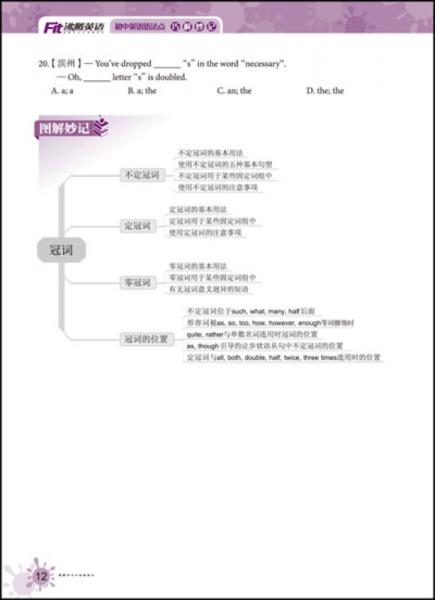 沸腾英语:初中英语语法点巧解妙记