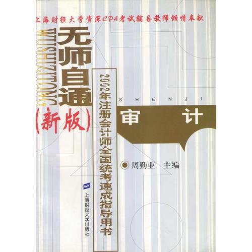 無(wú)師自通新版(2002)--審計(jì)