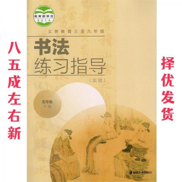 書(shū)法練習(xí)指導(dǎo) : 實(shí)驗(yàn). 五年級(jí). 下