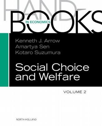 Handbook of Social Choice & Welfare, Volume 2 