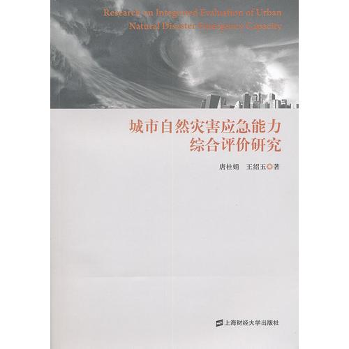城市自然災(zāi)害應(yīng)急能力綜合評價研究