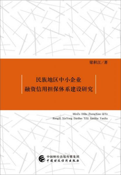民族地區(qū)中小企業(yè)融資信用擔(dān)保體系建設(shè)研究