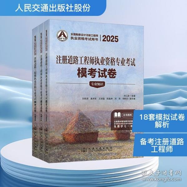2025注册道路工程师执业资格专业考试模考试卷