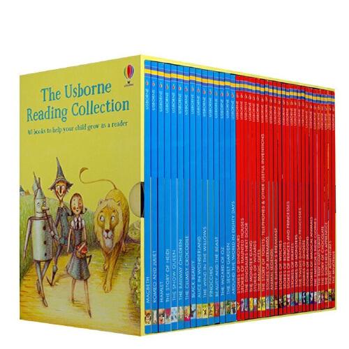 原版英文 The Usborne Reading Collection尤斯伯恩我的第三個圖書館套裝40冊 英語繪本兒童讀物英文故事書章節(jié)書