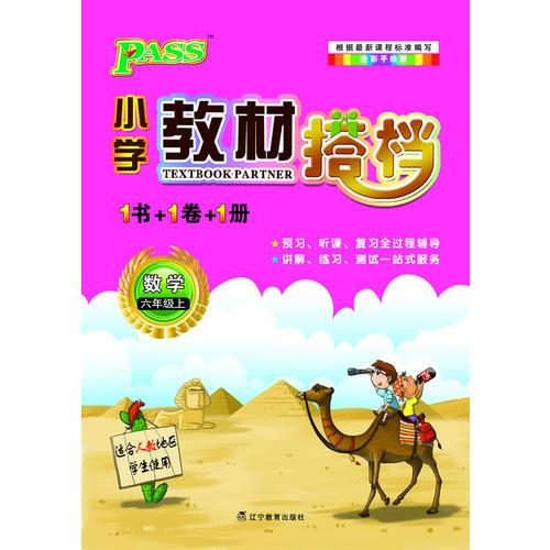 PASS小学教材搭档·数学六年级上(人教版)(1书+1卷+1册)人教