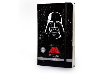 Moleskine 2015 Star Wars Limited Edition Daily Planner, 12 Month, Large, Black, Hard Cover
