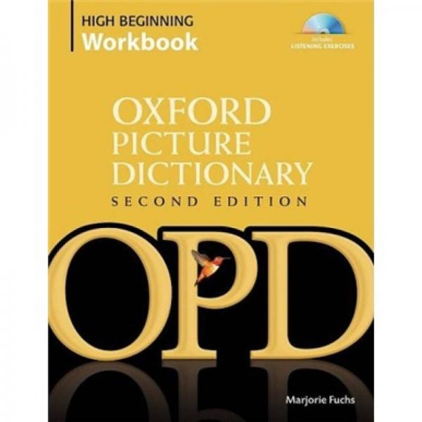 Oxford Picture Dictionary High Beginning Workbook (Book + 4 Audio CDs)牛津圖片詞典 英文原版