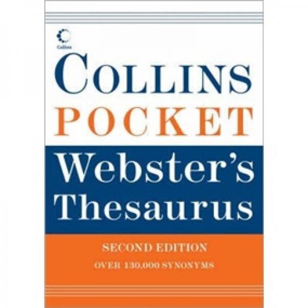 Collins Pocket Webster's Thesaurus. 2e