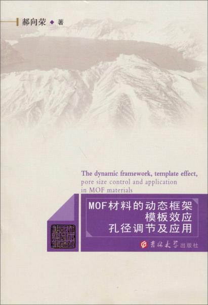 MOF材料的動(dòng)態(tài)框架、模板效應(yīng)、孔徑調(diào)節(jié)及應(yīng)用