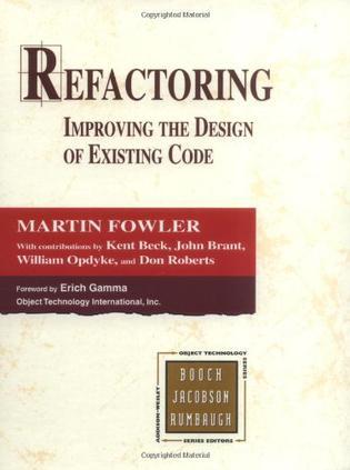 Refactoring：Improving the Design of Existing Code