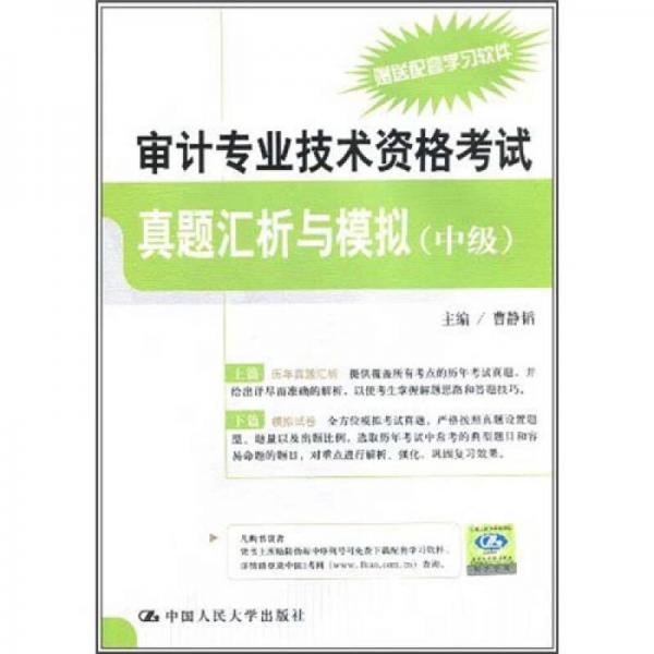 審計(jì)專業(yè)技術(shù)資格考試真題匯析與模擬（中級）
