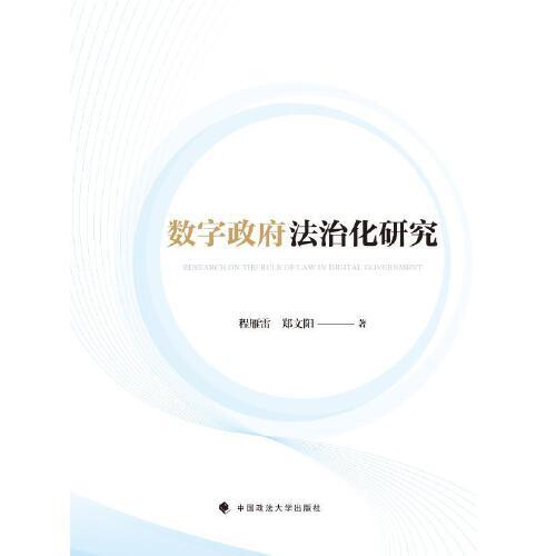 數字政府法治化研究