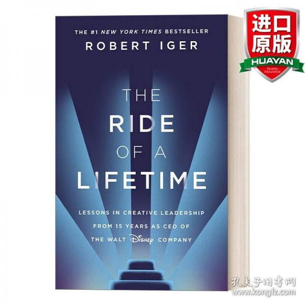 英文原版 The Ride of a Lifetime 一生的旅程 迪士尼CEO羅伯特艾格自述 