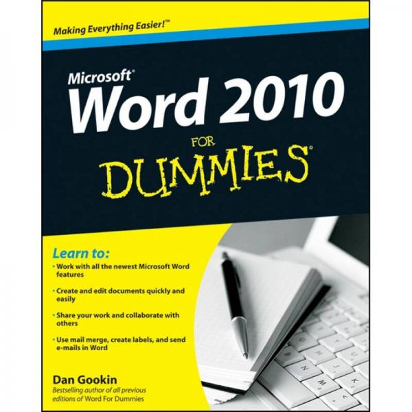 Word 2010 For Dummies[傻瓜書-Word 2010]