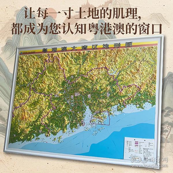 粵港澳大灣區(qū)地形圖
