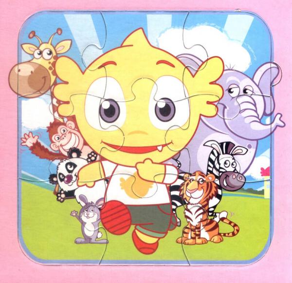 麦咭成长小拼图：亲亲大家庭