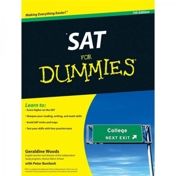 SAT For Dummies  傻瓜書-SAT考試