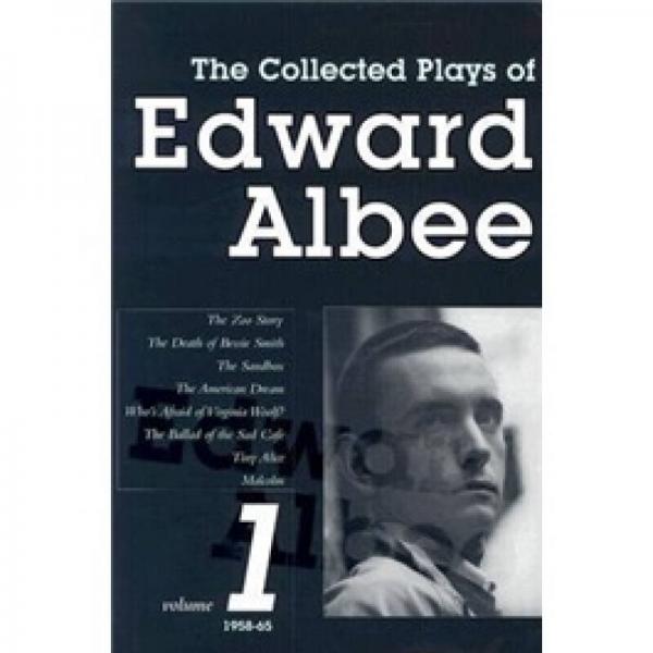 The Collected Plays Of Edward Albee: Volume 1 1958 - 1965
