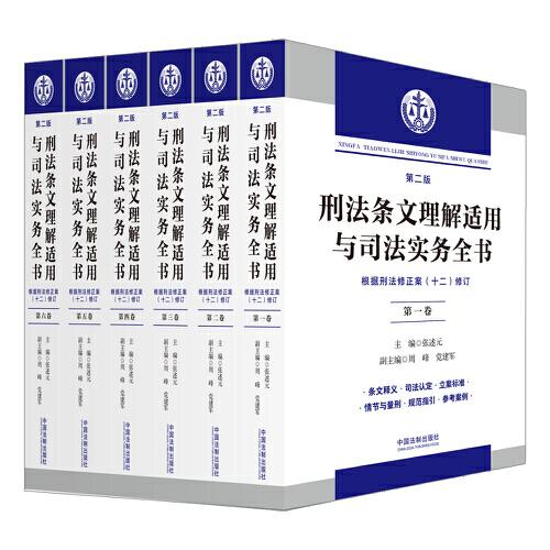 刑法條文理解適用與司法實(shí)務(wù)全書（六卷本）（第二版）
