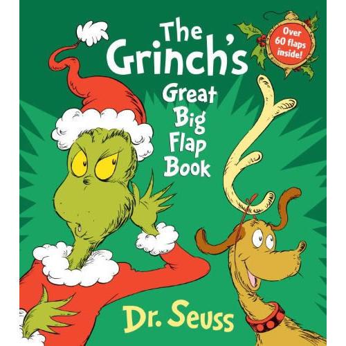 The Grinch's Great Big Flap Book (Great Big Board Book) 圣诞怪杰 （大开本卡板翻翻书）