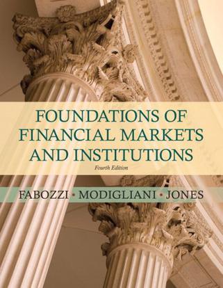 Foundations of Financial Markets and Institutions：Foundations of Financial Markets and Institutions