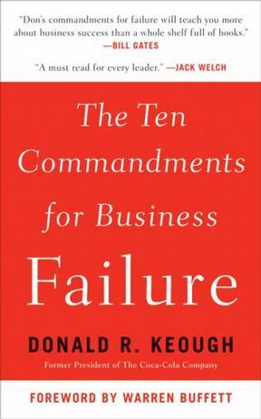 the ten commandments for business failure