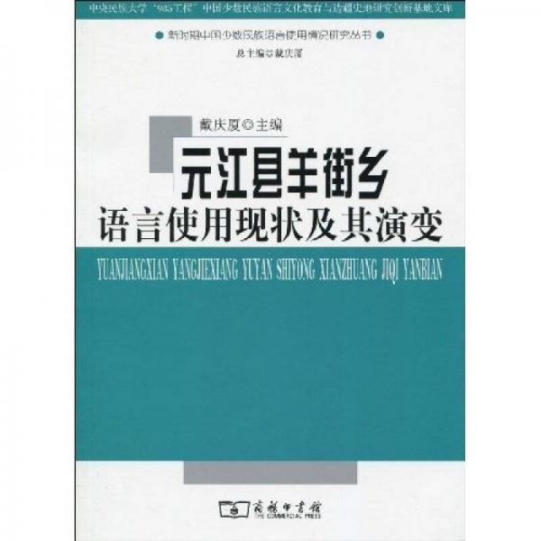 元江县羊街乡语言使用现状及其演变