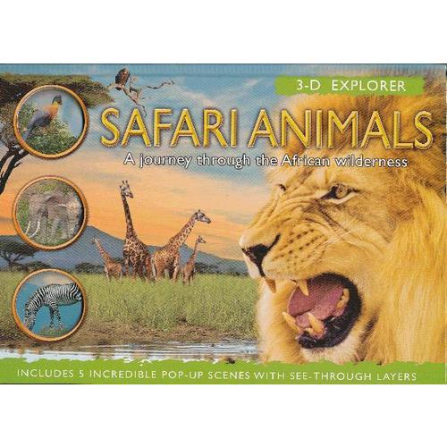 3-D Explorer: Safari Animals 3D探索系列：野生動物 