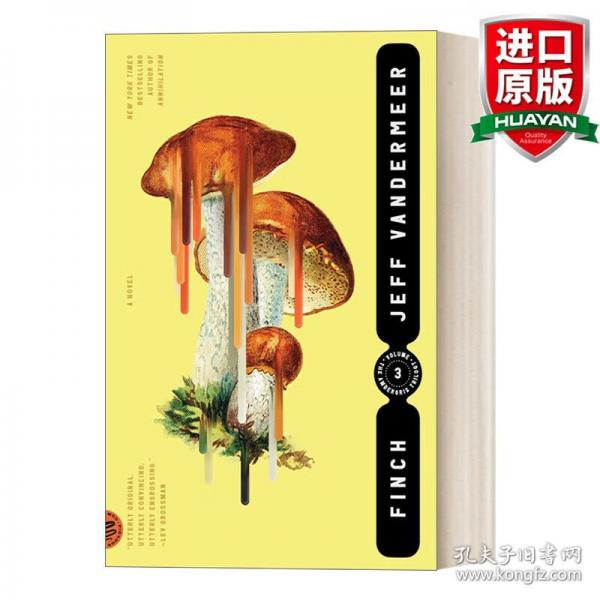 英文原版 Finch: A Novel 芬奇探案記 The Ambergris Trilogy 