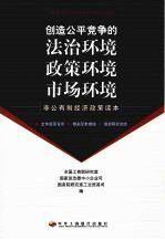 創(chuàng)造公平競爭的法治環(huán)境 政策環(huán)境 市場環(huán)境:非公有制經(jīng)濟(jì)政策讀本