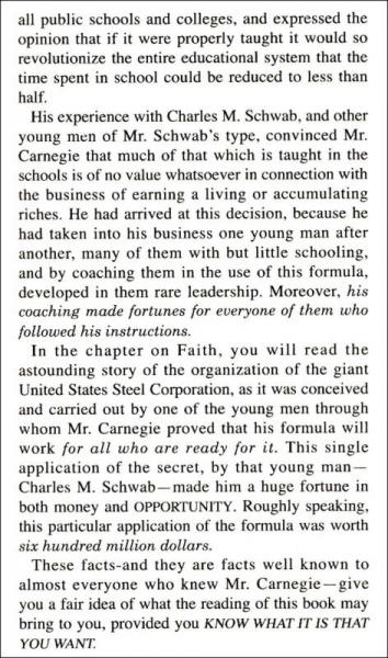 THINK AND GROW RICH：思考致富