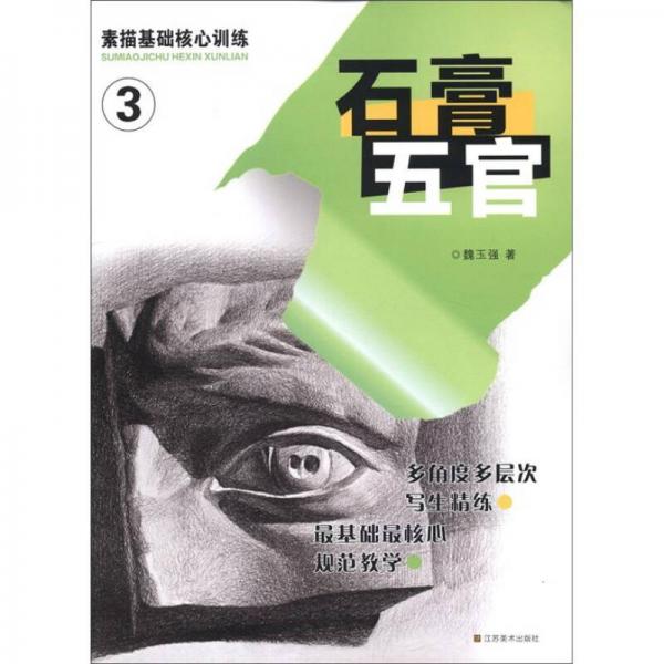 素描基礎(chǔ)核心訓(xùn)練（3）：石膏五官