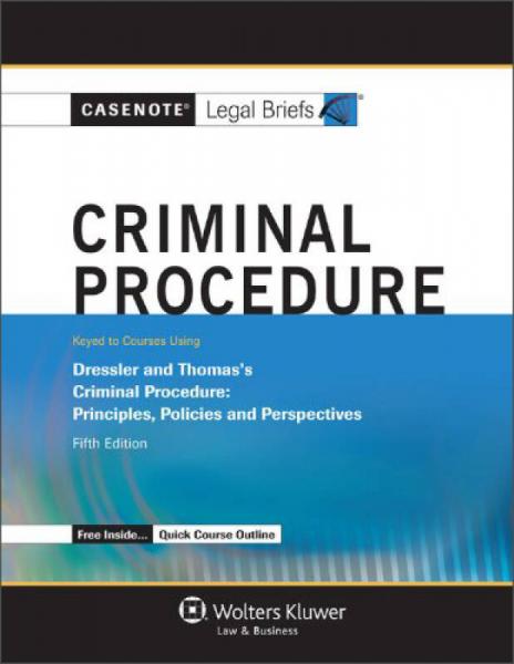 Criminal Procedure, 5th Edition[Casenote法律解讀]