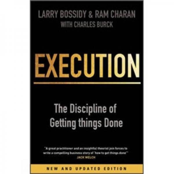 Execution: The Discipline of Getting Things Done