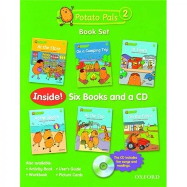 Potato Pals 2: Reader Set (Book+CD) 馬鈴薯朋友2 附CD讀物套裝