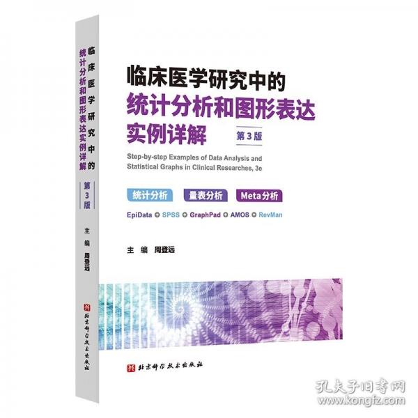 臨床醫(yī)學(xué)研究中的統(tǒng)計(jì)分析和圖形表達(dá)實(shí)例詳解